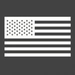 American flag icon