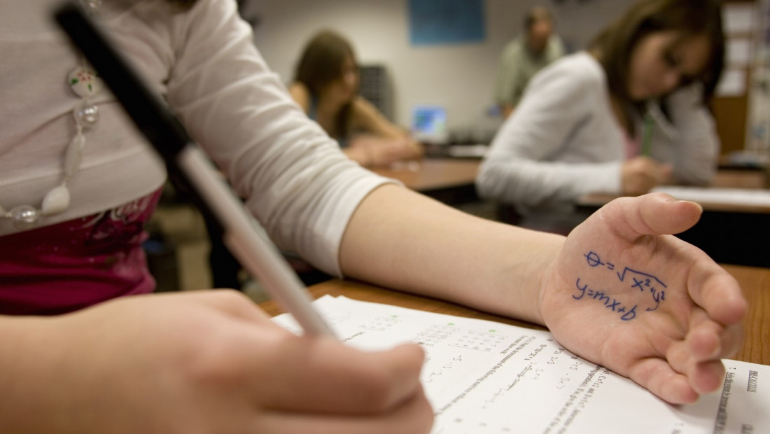 student cheating