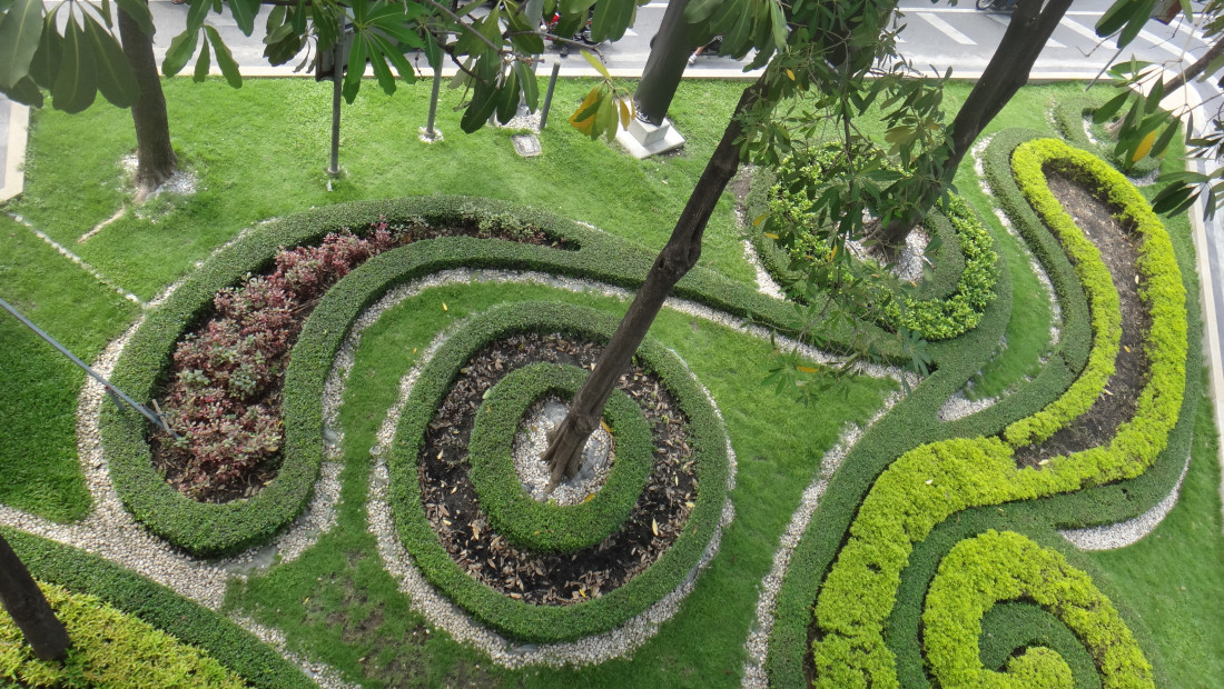 garden in Thailand