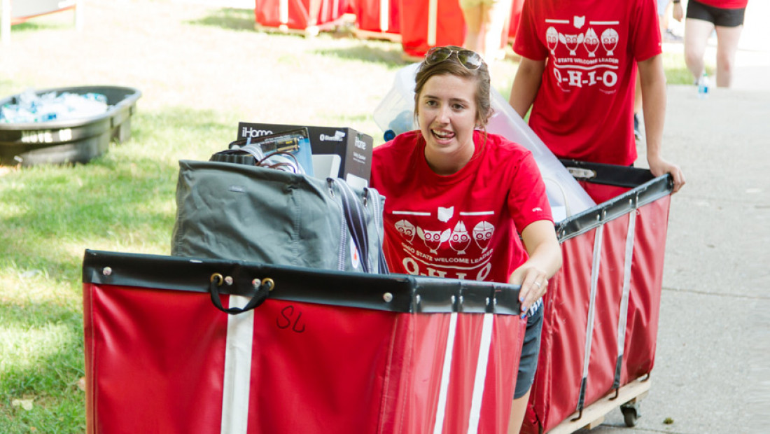 OSU move in day