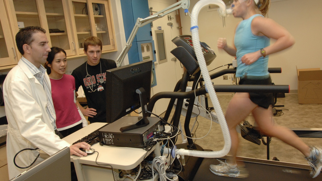 PAES lab measuring runner