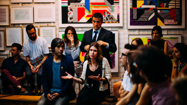 business people in a meeting