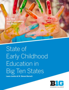 State of Early Childhood Education in Big Ten States research cover