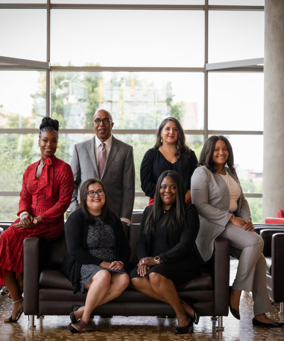 Dean with Postdoctoral Faculty