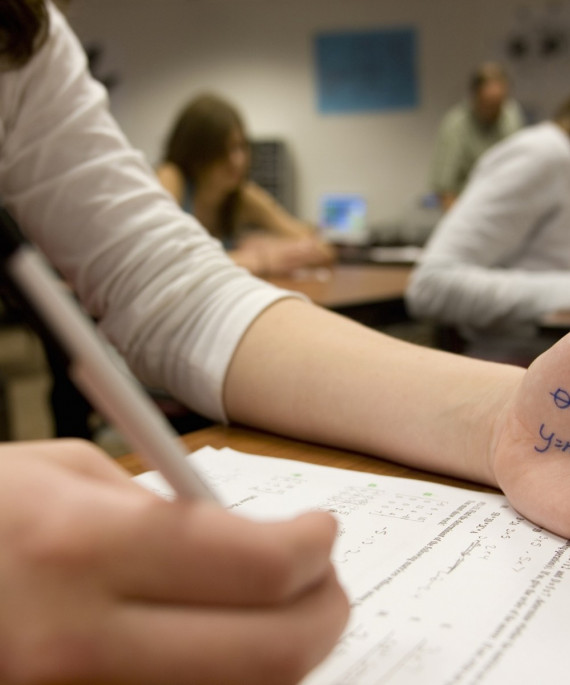 student cheating