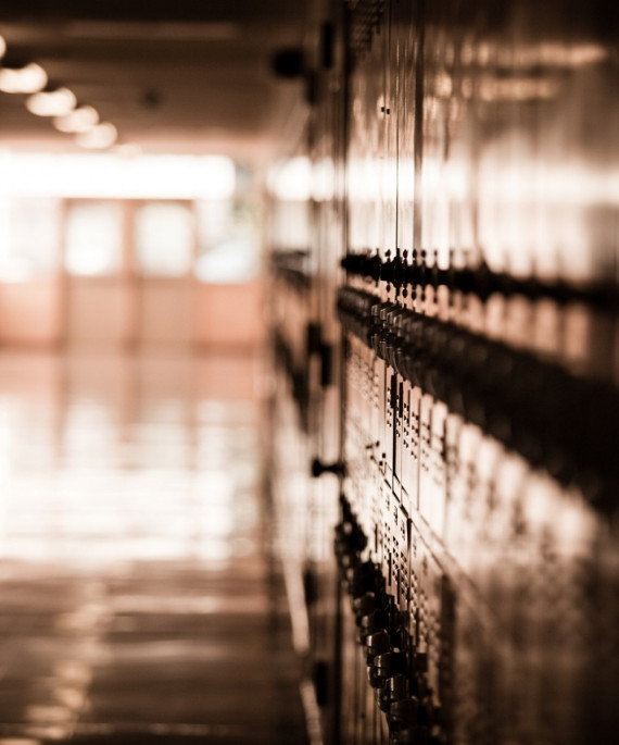 school hallway