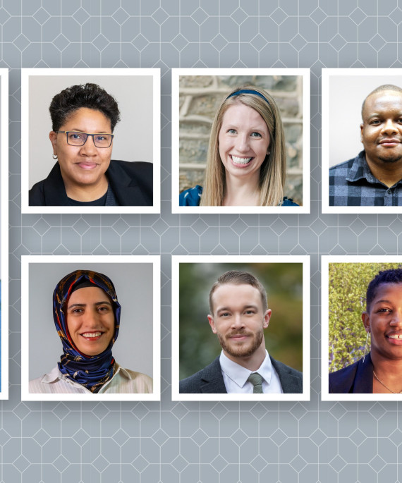 Composite of 2024 ten new EHE faculty members