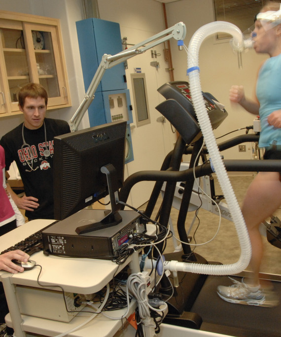 PAES lab measuring runner