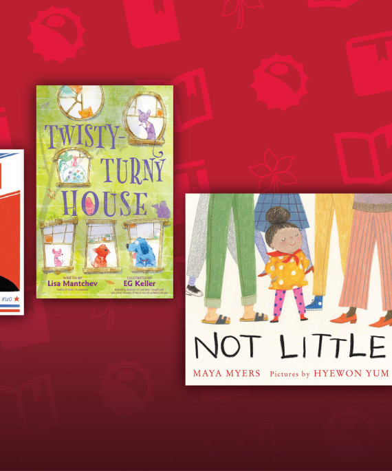 picturebook covers on Ohio State background