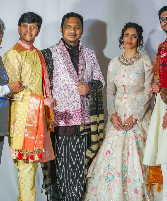 Ohio State Fashion and Retail Studies fashion show participants