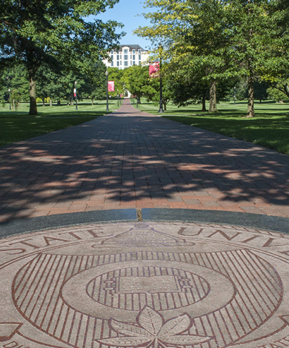 The oval at Ohio State