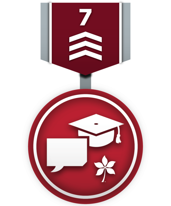 Student counseling badge ranking 7