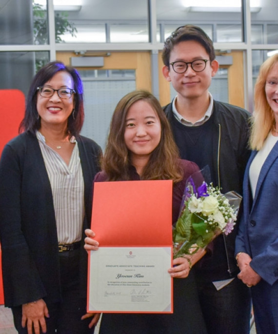 yuna kim teaching award